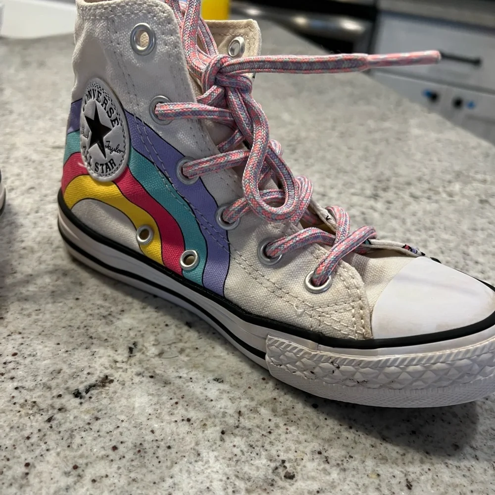 Unicorn Rainbow Converse Size 13